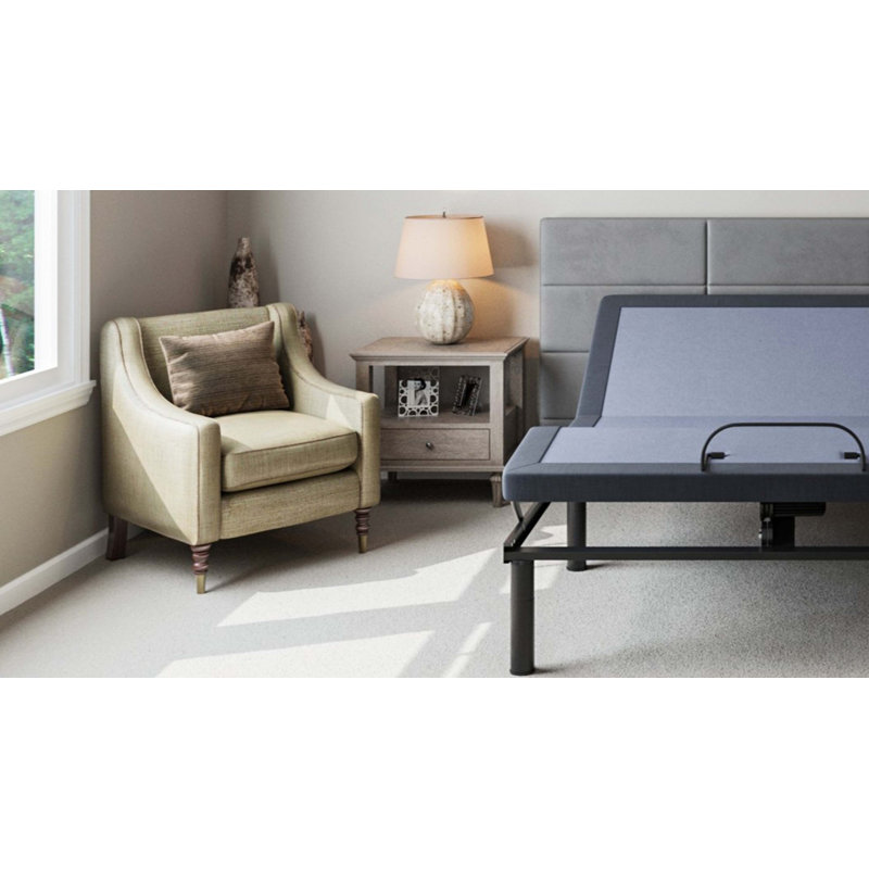 Base de lit réglable avec réglages de la tête et des pieds, Double