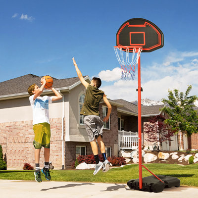 Freeport Park Vargas 73cm W Portable Full-Size Basketball Hoop