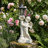 Angel Lamp Column Statue Set
