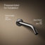 Components Wall-Mount Bathroom Sink Faucet Trim-1393132595