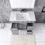 Ensemble de meuble-lavabo autoportant 36 po avec comptoir en céramique 36 po-801247764