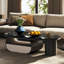 Table basse moderne en marbre ovale-717571740-717571742