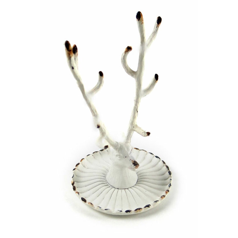 Porte-bijoux Buck - blanc