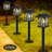 Black Solar Led Outdoor Path Lights-115064483
