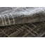 Nexus Hand Knotted Wool Geometric Area Rug in Charcoal/White-1938142004