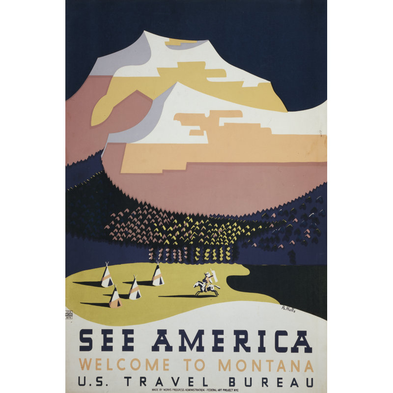 See America IV - Wrapped Canvas Print, 76cm H x 51cm W