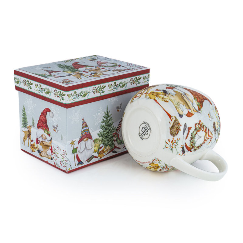 Gnome Big Belly Mug In Gift Box
