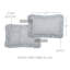 Oreiller rectangulaire en coton Vanora Faust-39894602-75544830