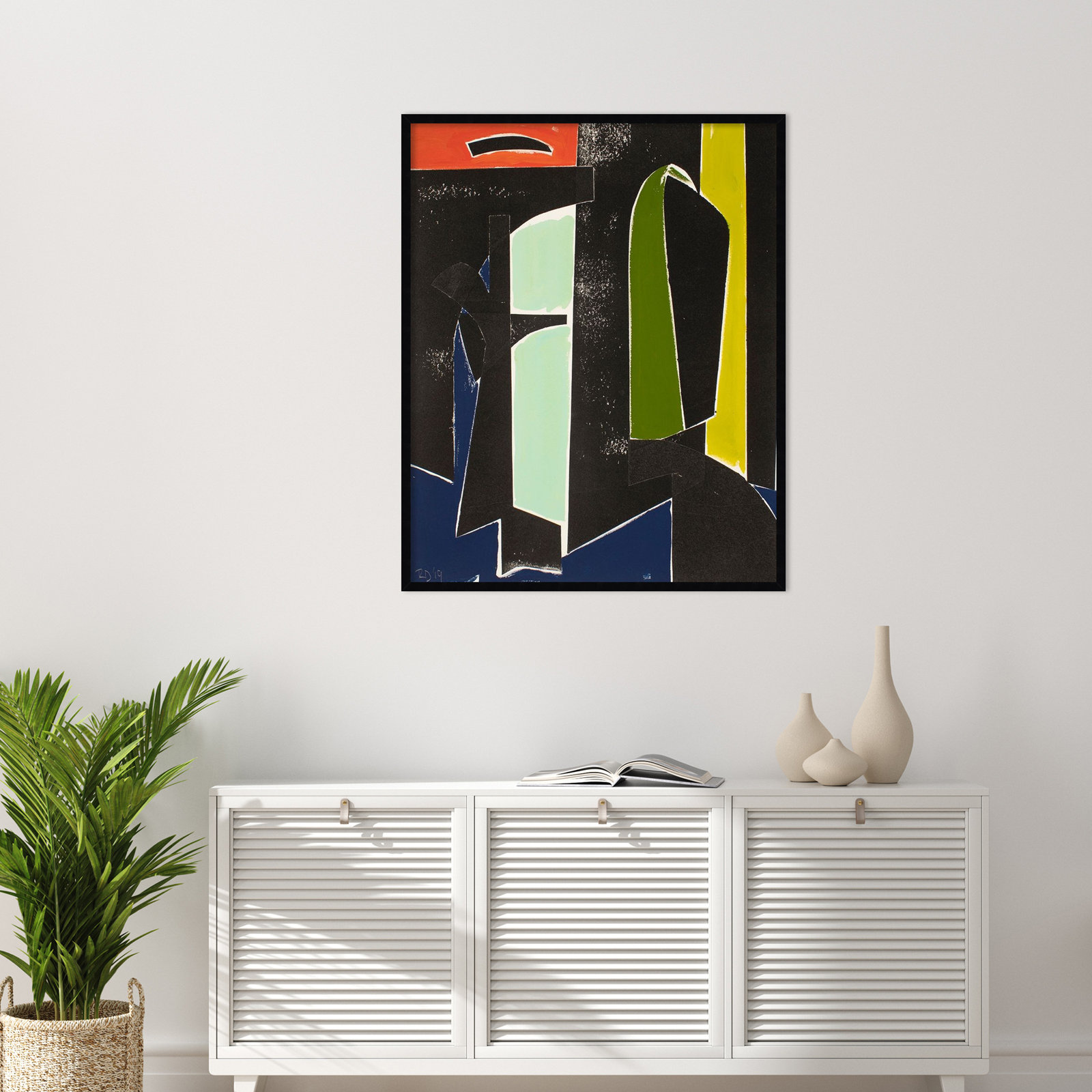 Solano "Spanish Arches" Print by Rob Delamater, 41" H x 33" W, Black