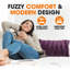 Housse de coussin en fausse fourrure Tsuguko-87765605