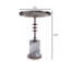 Jetson Marble Pedestal End Table