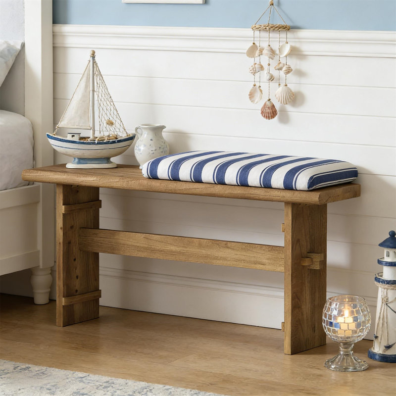 Classic 63-inch Solid Wood Sofa Table