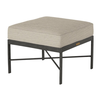 Monaco Outdoor Ottoman With Cushion