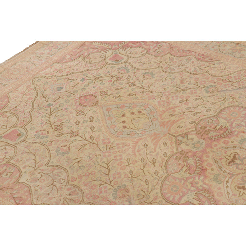 One-of-a-Kind 6’2”x9’5” Hand Knotted Area Rug