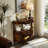 Retro Elegant Multifunctional Console Table-395692223