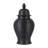 Dameisha Stoneware Ceramic Decorative Jar with Lid - Modern Textured Design-89110082-112965907