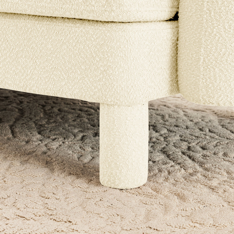 Beige moderne avec pieds et sièges confortables pour le salon
