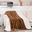 Jeté réversible en molleton Sherpa Plush - Couverture douce et chaude pour lit et canapé-119965722-119965726