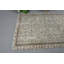 Tapis turc en laine Oushak rétro fabriqué à la main idéal pour rehausser le décor du salon brun / vert