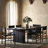 Oak Solid Wood Dining Table-93477895