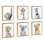Reproduction d'art graphique sur toile Kiranveer «Safari Animals» par Amy Peterson 