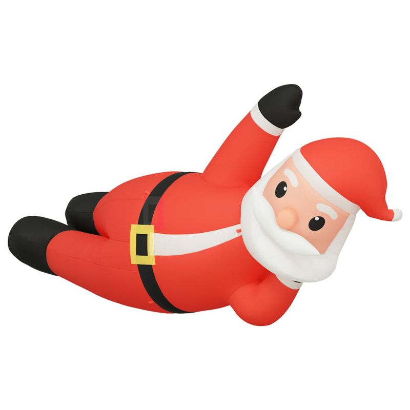 Père Noël gonflable de Noël à DEL 63 po