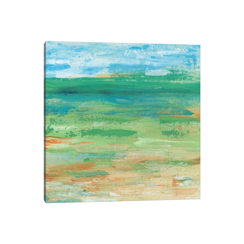 Spring Green Pasture I by Tim OToole - No Frame Gallery-Wrapped Canvas Giclée on Canvas, 30.48cm H x 30.48cm W