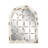 Manwe Wood Window Pane Inspired Wall Mirror with Arched Top and Distressing-1173482841