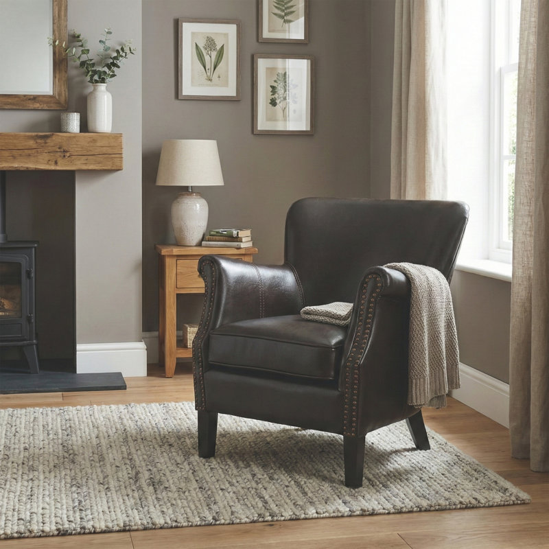 Puttney Armchair, Chocolate