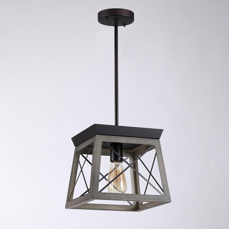 Lustre géométrique à 1 lumière Selbyville