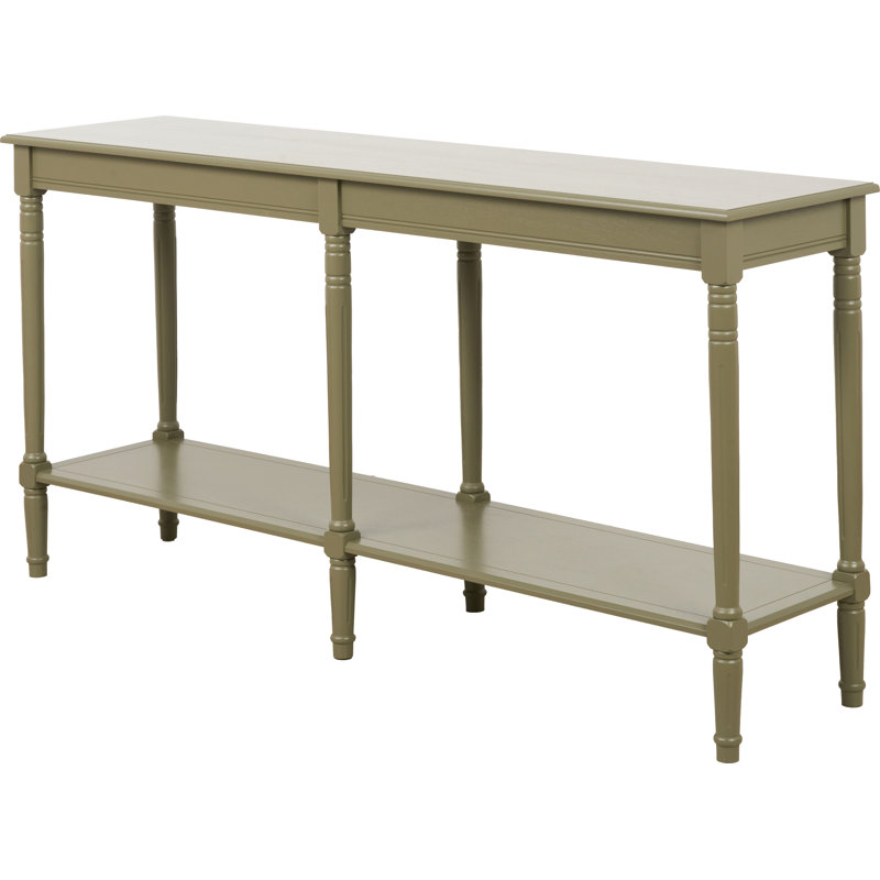 Anely 160cm Console Table, Olive Green