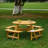 Outdoor 8 Person Picnic Table-1099434279