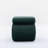 S-shape Velvet Fabric Ottoman, Stylish and Functional with Soft Velvet, Foam Filling, and Wooden Frame for Indoor Use-1193716898