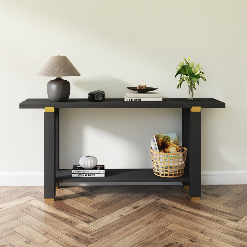 Console 62,9 po, Noir