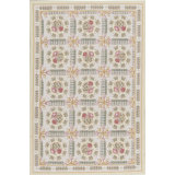 Hand-Knotted High-Quality Ivory and Ivory Area Rug