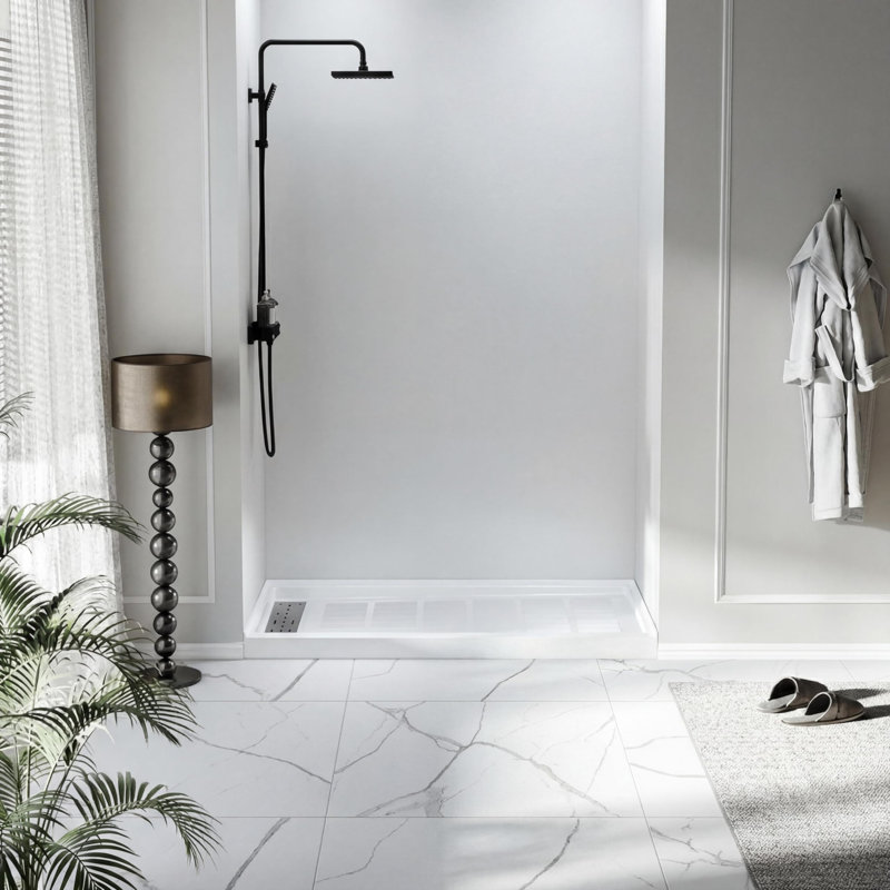 Ensemble de plancher de salle de bain préfabriqué 60 po x 36 po