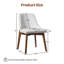 Chaises de salle à manger rembourrées Modern-990362210-994512072-994449411