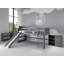 Ensemble de chambre configurable avec lit simple mezzanine bas Cholet Louver