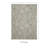 Kivett Leaf Indoor/Outdoor Washable Area Rug-1832621455