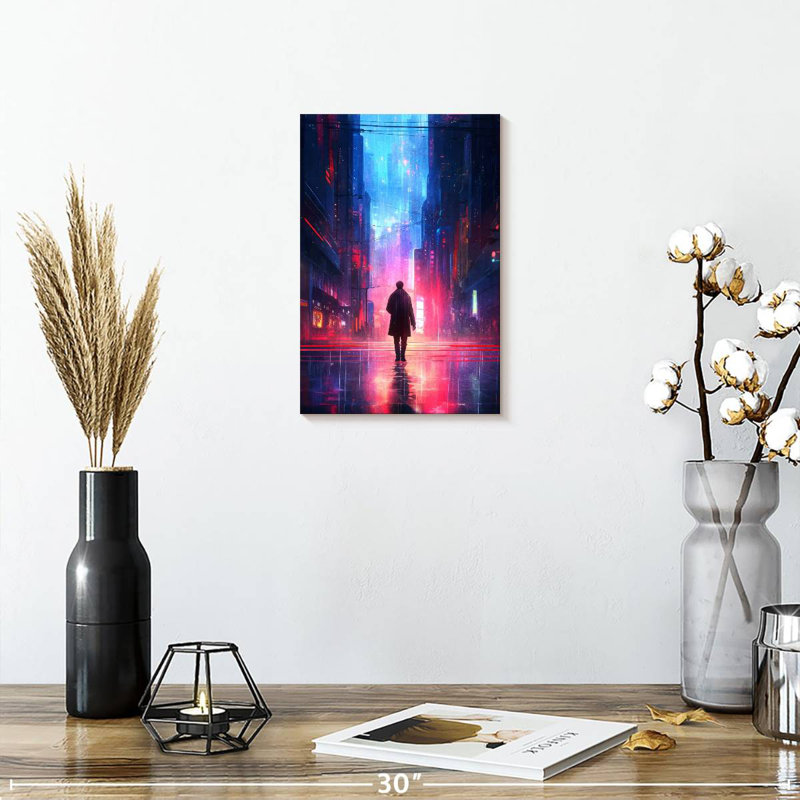 Sireci Lost In The Cyberpunk Sireci, 12" H x 8" W