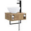 Single Bathroom Vanity with Ceramic Basin-699954319