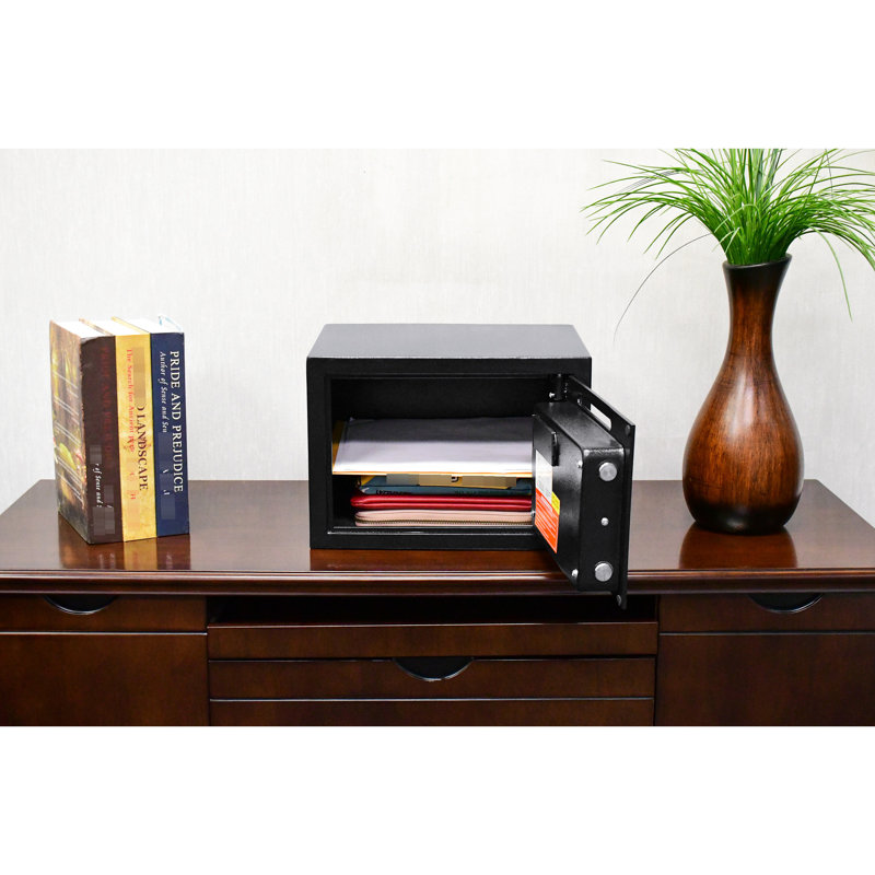 Coffre-fort en acier pour objets de valeur avec serrure à clavier