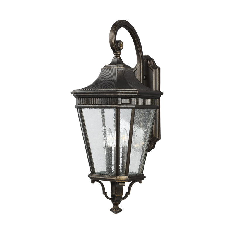 Cotswold Lane Large Lantern from Generation Lighting , 30" H x 12" W x 12" D, Black