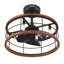 Ventilateur de plafond 22 po avec luminaire et télécommande portable Hunter Bridgette Fandelier Hunter-119236136-119236138