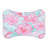 Fresh Bloom Patterns - 1 Piece Bone Shape Feeding Mat