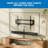 In-Wall TV Cable Concealer With Recessed Power