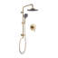 Pomme de douche réglable avec valve brute-81142965