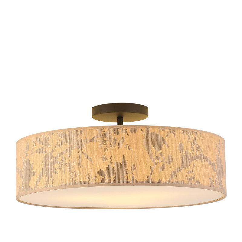 Cisne Paper Flush Mount