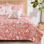 Polyester Floral Coverlet with Pillow Shams Included-1977867394-1977867393