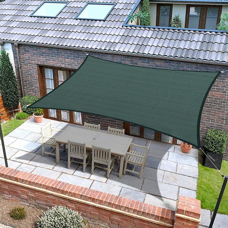 Auvent de terrasse rétractable en polyester l 240 po x P 0,01 po Engdash